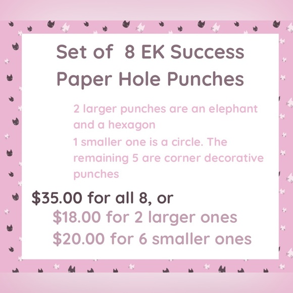 Colorful Craft Punch Set - Picture 5 of 5